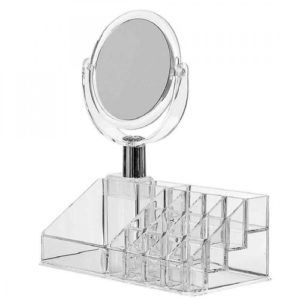 ORGANIZADOR DE COSMÉTICOS CON ESPEJO