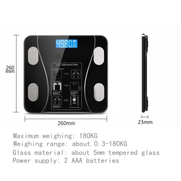 Bascula Corporal Bluetooth - Imagen 4