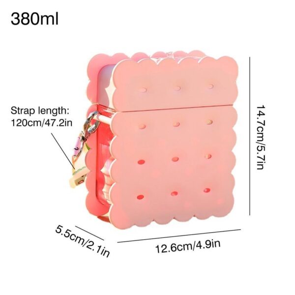 Termo De agua En Forma De Galleta - Imagen 6