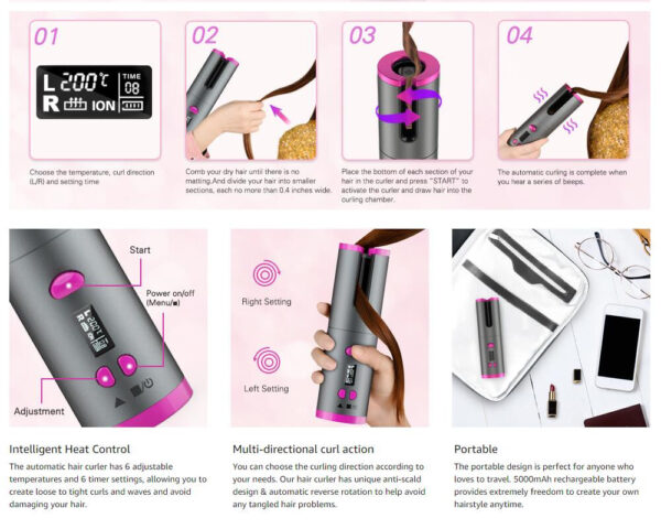 Rizador De Pelo Automático - Imagen 2
