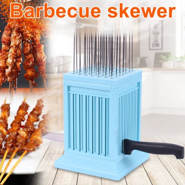 Maquina Para Cortar Brocheta Con Pinchos De Acero Inoxidable - Imagen 3