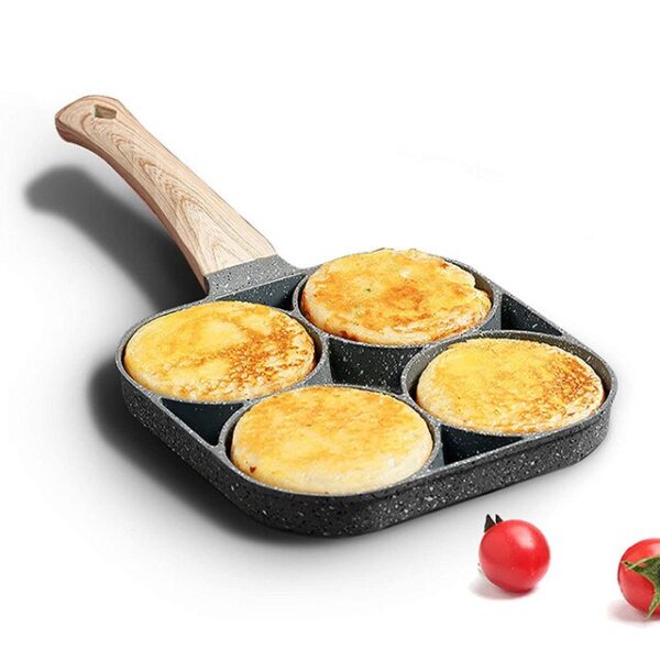Sartén Para Huevos Con Mango De Madera - Imagen 3
