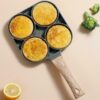Sartén Para Huevos Con Mango De Madera - Imagen 4