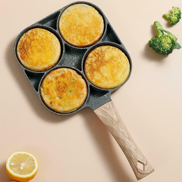 Sartén Para Huevos Con Mango De Madera - Imagen 4
