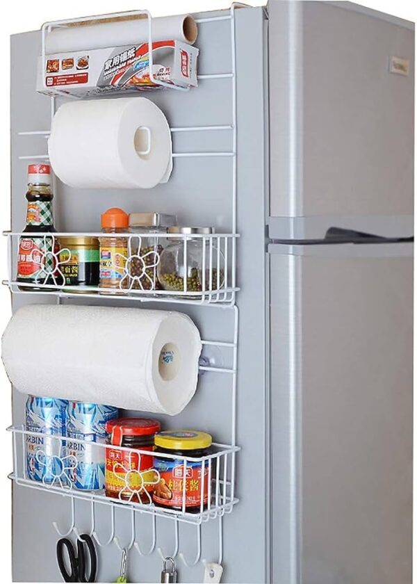 Organizador Colgante Para Nevera Con Espacio Para Papel Nitas