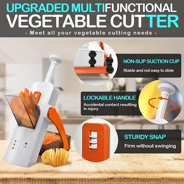 Rebanador de Vegetales Multifuncional - Imagen 6