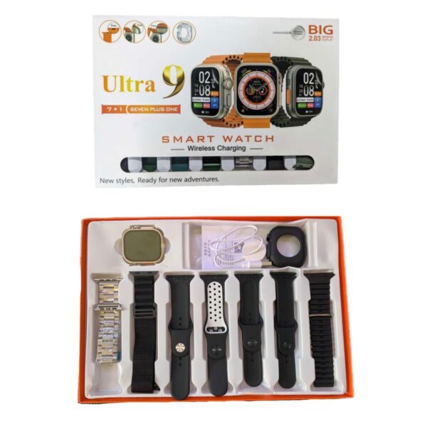 Smart Watch Ultra 9 Set - Imagen 3