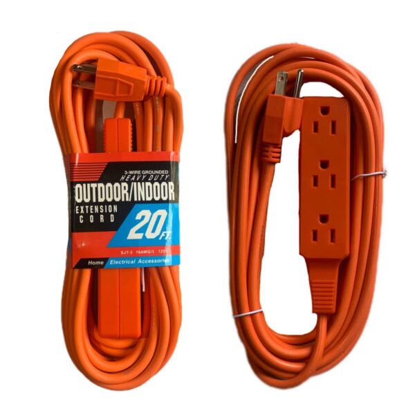 Extensión con Regleta Naranja de 20 FT - Imagen 2
