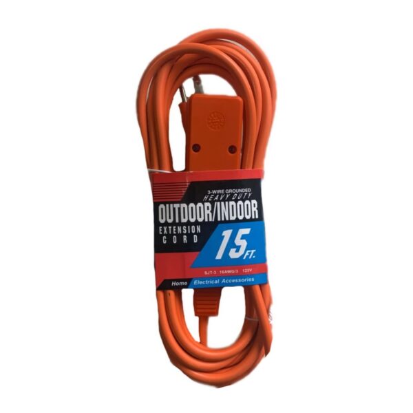 Extensión con Regleta Naranja de 15 FT