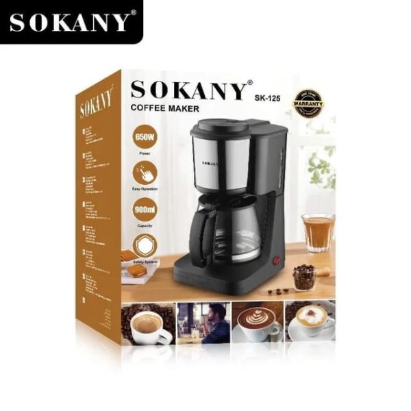 Cafetera Eléctrica SOKANY SK-125 - Imagen 5