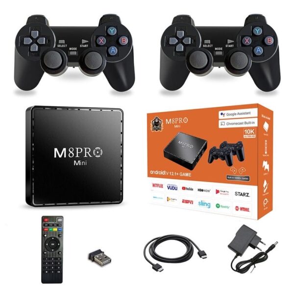 TV BOX y Consola de Juego M8PRO 10K ULTRA HD