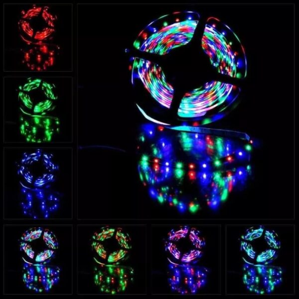 Cinta LED de 5 Metros RGB