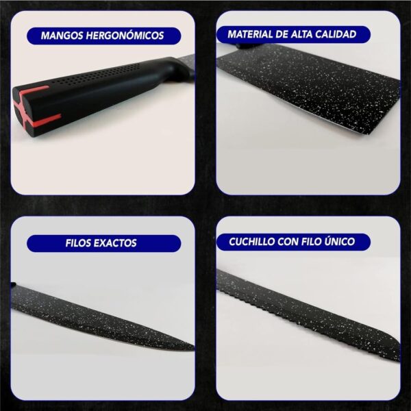 Set de Cuchillos de 8 Piezas Alomi - Imagen 5