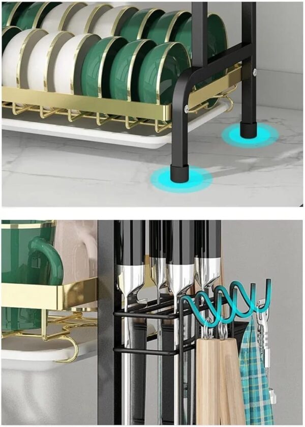 Escurridor para Platos de 2 Niveles - Imagen 6