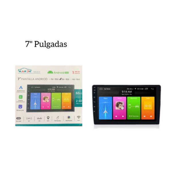 Pantalla Android para Vehículo IPS Full Color HD - Imagen 8