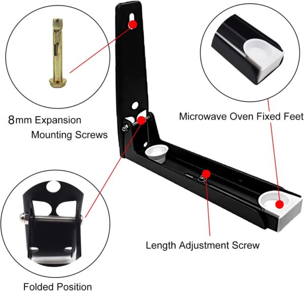 Soporte de Microondas Silver Crest - Imagen 3