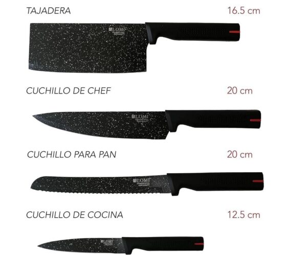 Set de Cuchillos de 8 Piezas Alomi - Imagen 2
