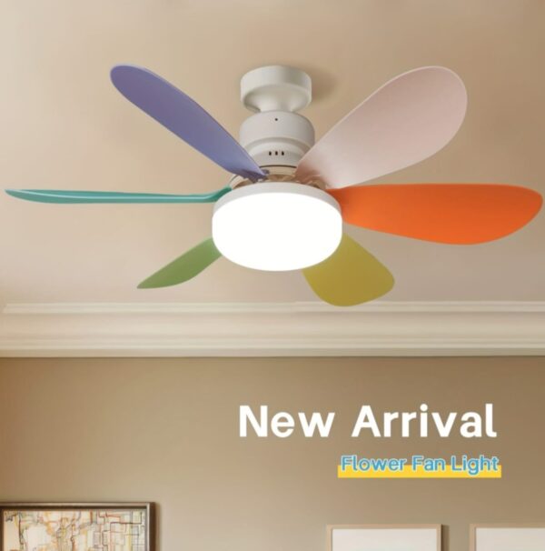 Ventilador de Techo con Luz LED y Control Remoto - Imagen 5