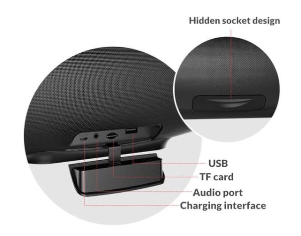 Bocina Portátil ZEALOT S27 con Bluetooth - Imagen 3