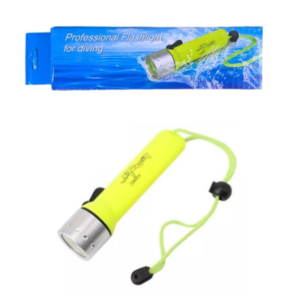 Linterna Impermeable para Buceo y Actividades al Aire Libre - Imagen 2