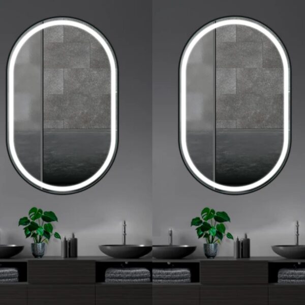 Espejo Ovalado con Luz LED - Imagen 3