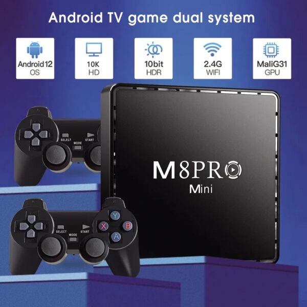 TV BOX y Consola de Juego M8PRO 10K ULTRA HD - Imagen 5