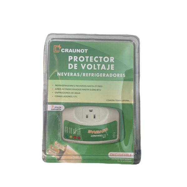 Protector de Voltaje con Enchufe de una Salida - Imagen 3