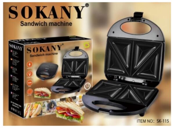 Sandwichera SOKANY de 2 Panes - Imagen 2