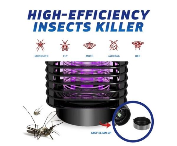 Lámpara Anti Mosquitos 360° con Tecnología Avanzada - Imagen 5