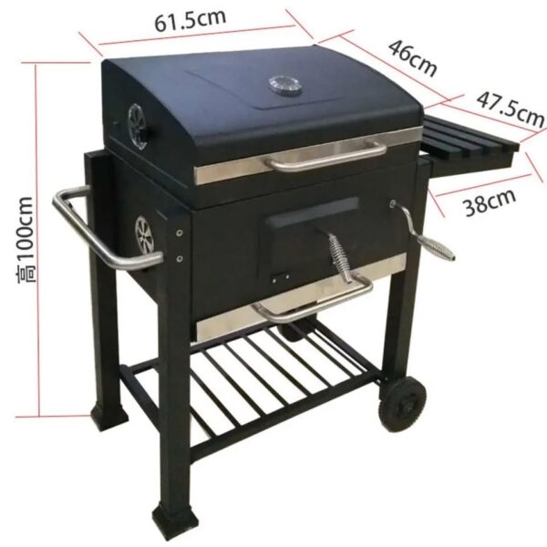 Parrilla Asador BBQ Estilo Gabinete - Imagen 2