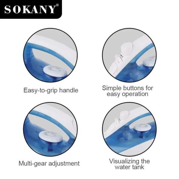 Plancha de Ropa SOKANY - Imagen 4