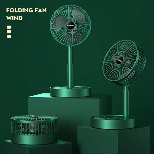 Ventilador Portátil de Escritorio: Frescura en tu Espacio de Trabajo - Imagen 5