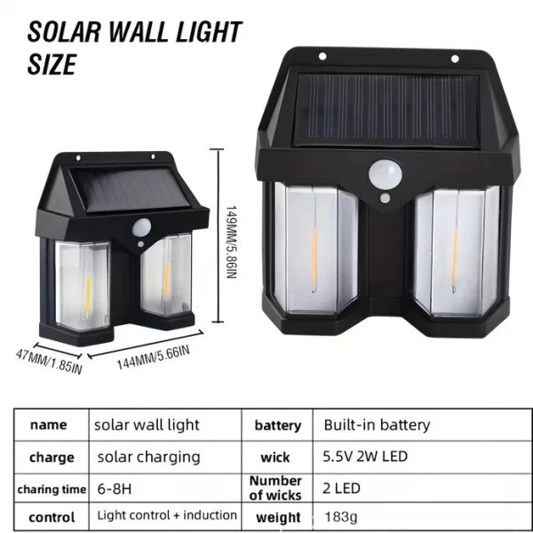 Luz Solar de Pared - Imagen 2