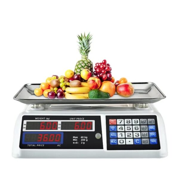 Balanza Mostrador Digital de Cómputo de Precios - Imagen 2