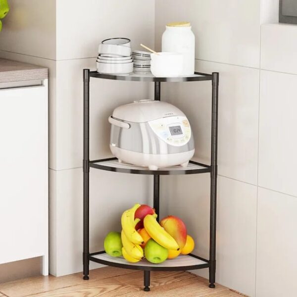 Estante Plegable de Esquina de 3 Niveles - Imagen 2
